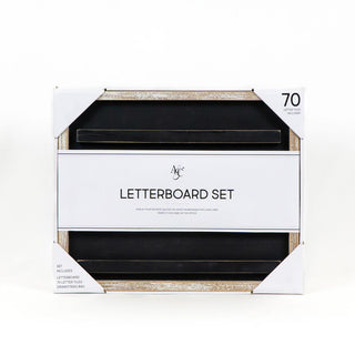 Letterboard Kit - Natural Brown Adams Ledgie Adams & Co.   
