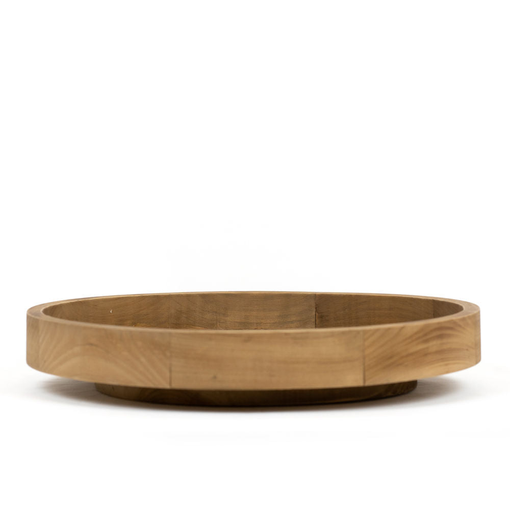Spinning Large Tray - Natural  Adams & Co.   
