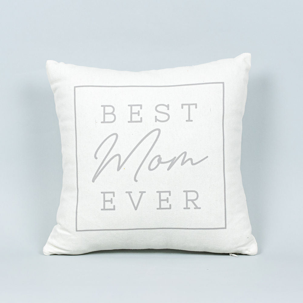 Reversible Linen Pillow - Best Mom Adams Everyday Adams & Co.   