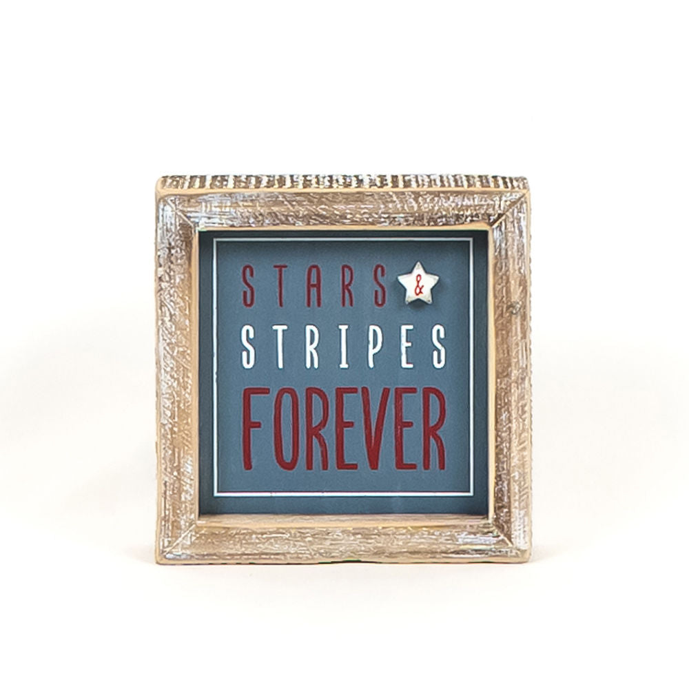Stars & Stripes Forever Sign Adams Summer Adams & Co.   