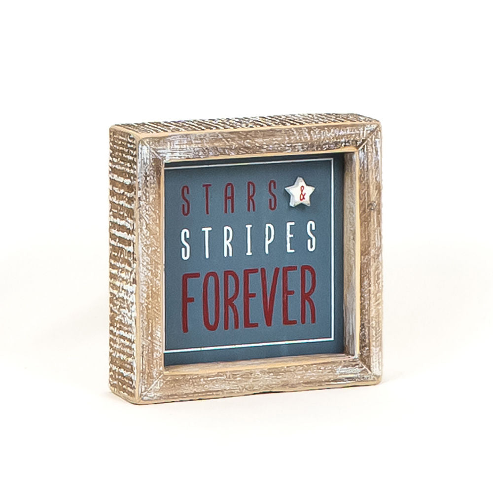 Stars & Stripes Forever Sign Adams Summer Adams & Co.   