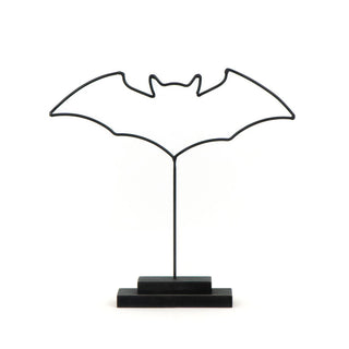 Metal Cutout On Stand - Black Bat - Large Adams Halloween Adams & Co.   
