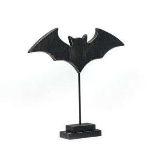 Wood Cutout On Stand - Black Bat - Large Adams Halloween Adams & Co.   