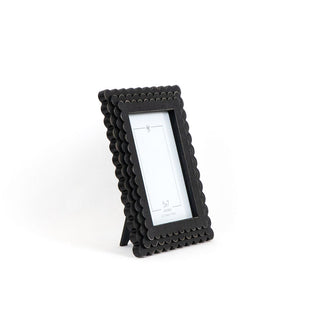 Wood Photo Frame (Frame) Black Scallop Adams Everyday Adams & Co.   