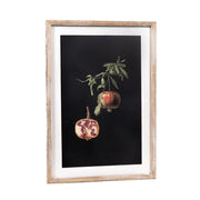 Reversible Wood Framed Sign (Pomegranate/Plant) Adams Everyday Adams & Co.   