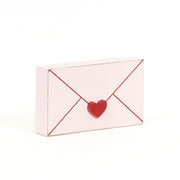 Chunky Wood Shape (Letter) Pink/Red Adams Valentines Adams & Co.   