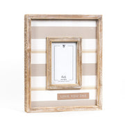 Wood Photo Frame (LOVE DAD) 4x6 Adams Everyday Adams & Co.   