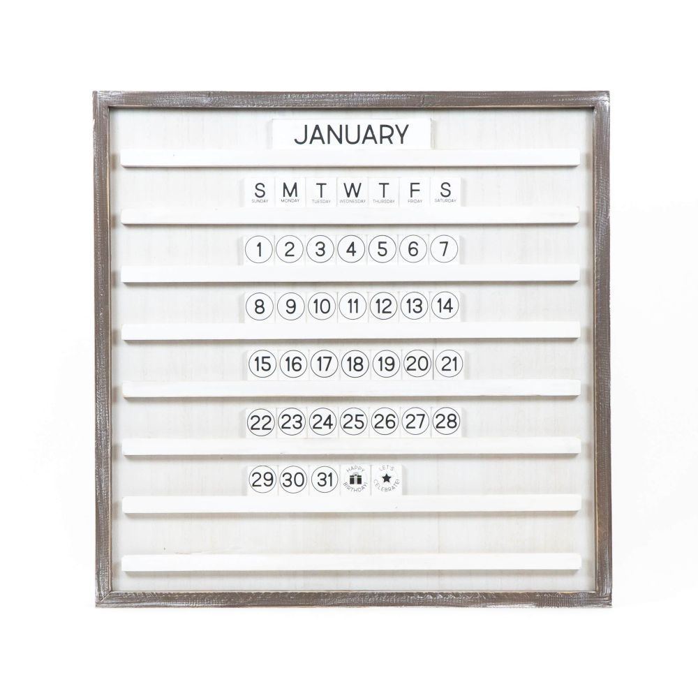 Calendar Shapes - Bag of 46 pcs Adams Ledgie Adams & Co.   