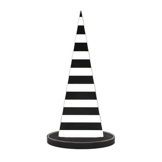 Wood Witch Hat (Stripes) Adams Halloween Adams & Co.   