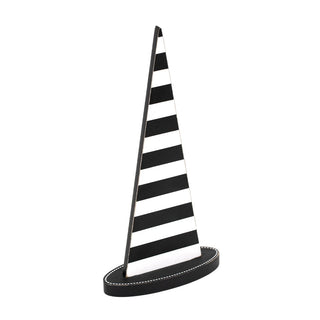 Wood Witch Hat (Stripes) Adams Halloween Adams & Co.   