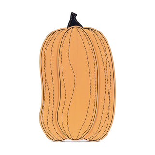 Chunky Wood Shape (Jackolantern) Orange Adams Halloween Adams & Co.