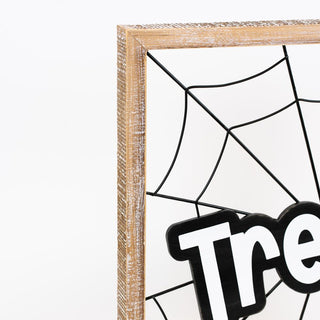 Wood Frame Sign (Treats) Adams Halloween Adams & Co.