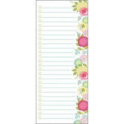 List Pad - Blossoms & Blooms GINA B DESIGNS