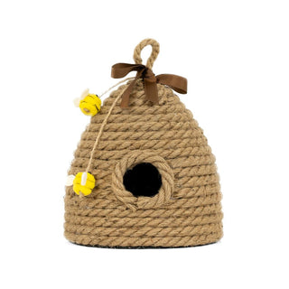 Jute Hive (Bees) + Badams