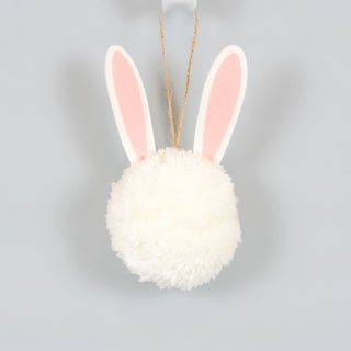 Pom Pom Ornament S/2 (Bunny/Chick) + Badams