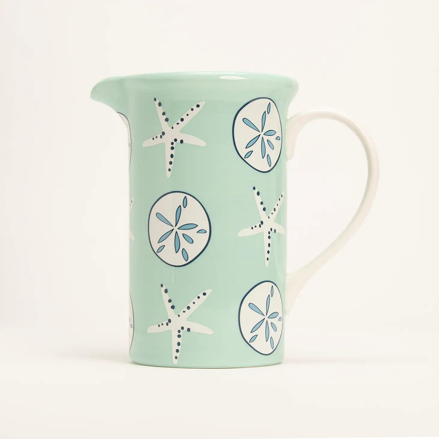 Aqua Shells Pitcher  Shard at Home   