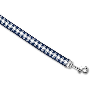 Picnic Plaid (Navy) - Dog Leash Dog & Me