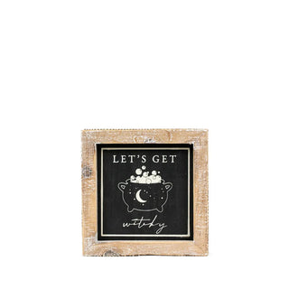 Rvs Wood Frame Sign (Witchy/Thankful) Adams Fall Adams & Co.