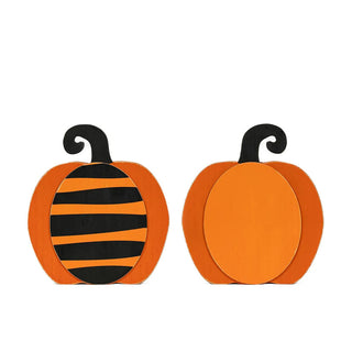 Wood Cutout (Pumpkin) Or/Bk V1 Adams Fall Adams & Co.