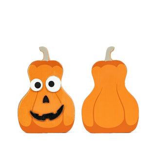 Wood Chunky Shape (Pumpkin) Adams Fall Adams & Co.