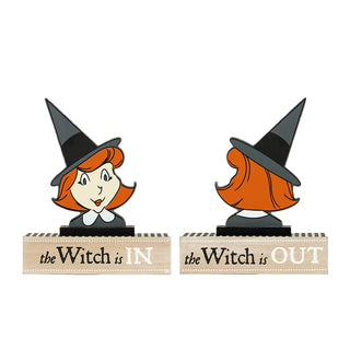 Rvs Wood Cutout Block (Witch) Adams Fall Adams & Co.