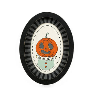 Wood Frame Sign (Jackolantern) Adams Fall Adams & Co.