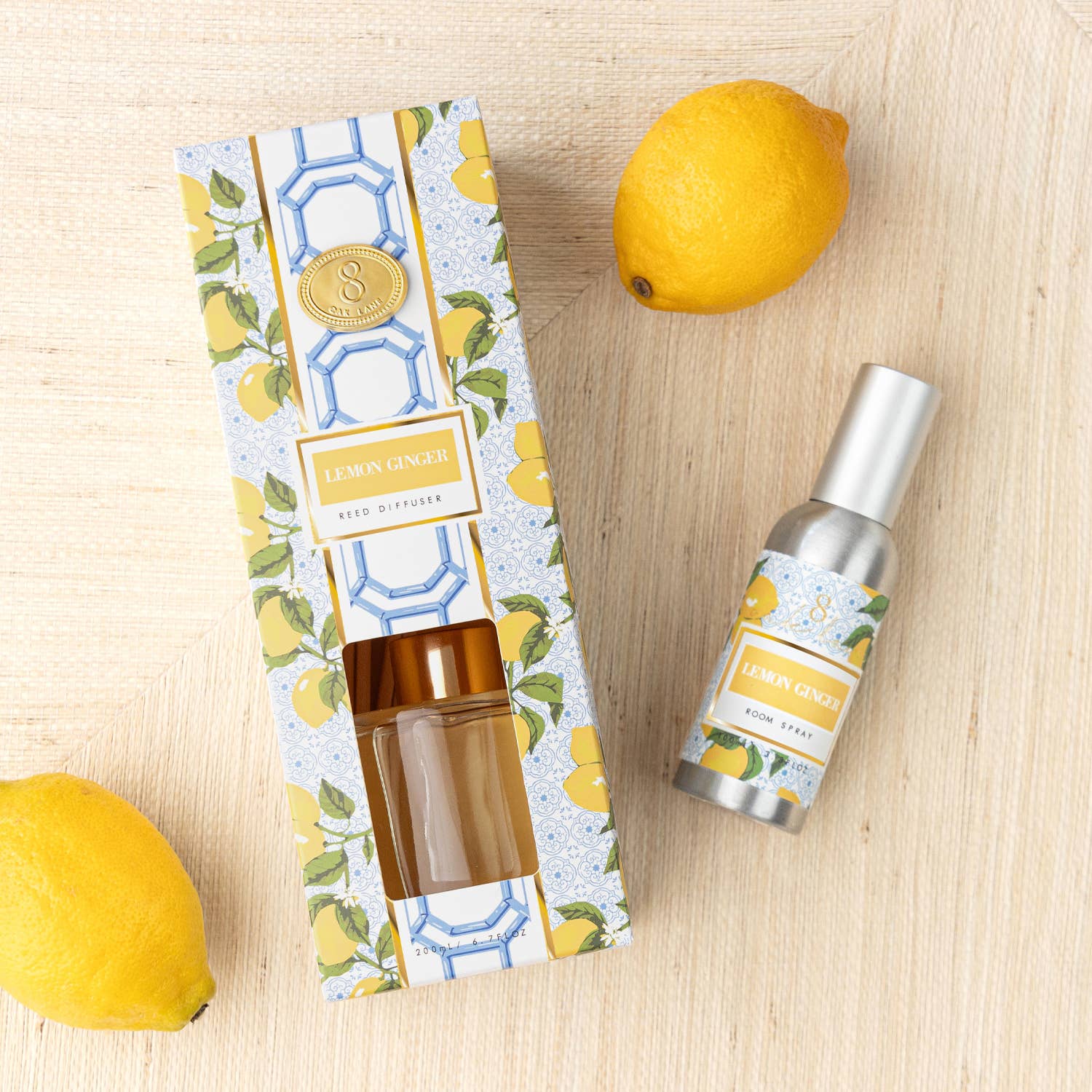 Lemon Ginger Room Spray 8 Oak Lane
