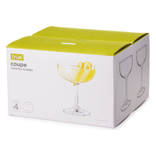 Coupe Stemmed Glass Cocktail Glasses - Set of 4 TRUE