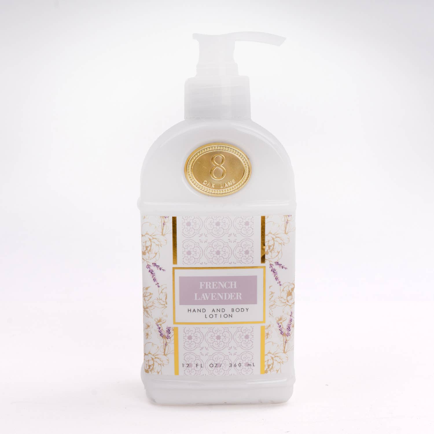 French Lavender 300ml Hand & Body Lotion 8 Oak Lane