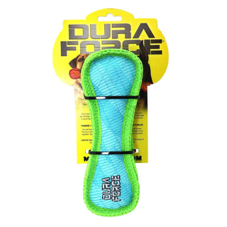 DuraForce Jr Bone Tiger - Blue, Durable, Squeaky Dog Toy Tuffy Dog Toys - VIP Products