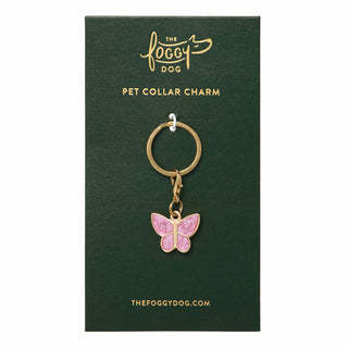 Butterfly Collar Charm The Foggy Dog