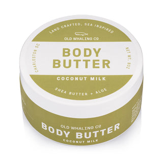 Coconut Milk Body Butter (8oz)  Old Whaling Company   