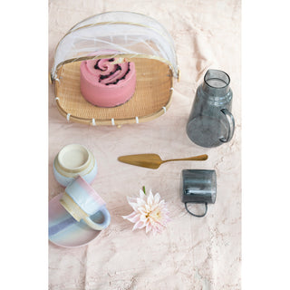 S/2 9-1/4"H Glass Pitcher &  Bloomingville   