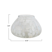 4-3/4" Round x 3-1/2"H Glass  Bloomingville   