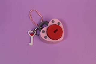 Spinning Lock Fidget Clicker Keychain (Turning Key + Satisfying Click) 3D Prints 3D Prints by Anthony