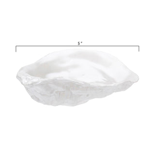 5"L x 3-1/4"W Ceramic Oyster  Creative Co-Op   
