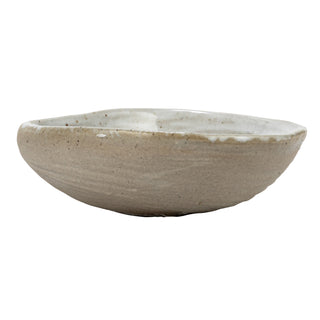 Stoneware Shell Dish (Each One Will Vary) Creative Co-Op