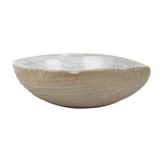 Stoneware Shell Dish (Each One Will Vary) Creative Co-Op