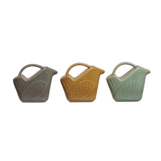 3-3/4H" Stoneware  Bird  Creative Co-Op   
