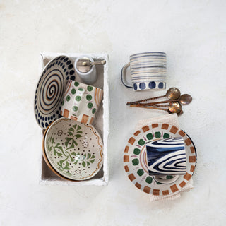 6-1/4"H Stoneware Salt &  Creative Co-Op   
