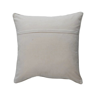 Pillow, 24-inch square, cotton and linen fabric in neutral beige