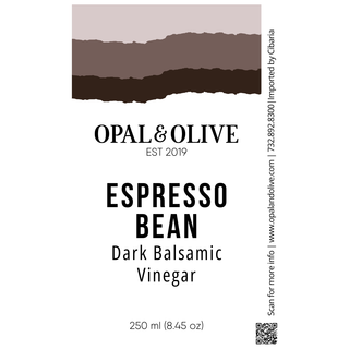 Dark Balsamic Vinegar - Espresso Bean Dark Balsamic Opal and Olive   