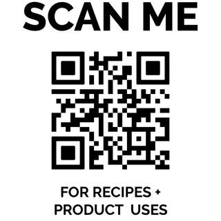 Chipotle BBQ Seasoning label with a Scan Me QR code for recipes and product uses