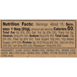 Seville Orange + Fennel Preserves Jams + Jellies Finch & Fennel