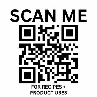 Finch & Fennel Cranberry + Rosemary Spice Brine QR code; scan for recipes and product uses.