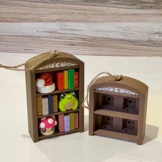 Bookshelf Clicker Fidget 3D Prints 3D Prints by Anthony Brown Shelf (4 Figures)