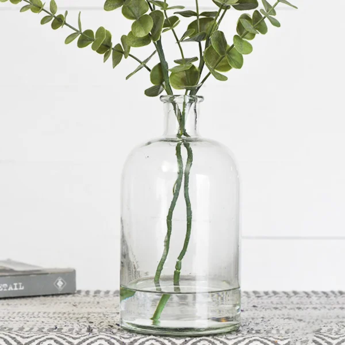 Glass Vase 10"  PD Home   