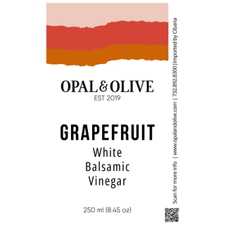 White Balsamic Vinegar - Grapefruit White Balsamic Opal and Olive   