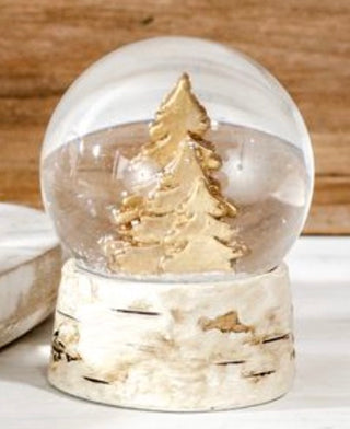 Mini Deer/Tree Snowglobes PD Home Tree