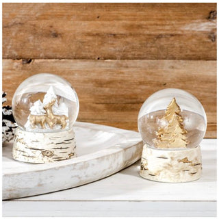 Mini Deer/Tree Snowglobes PD Home